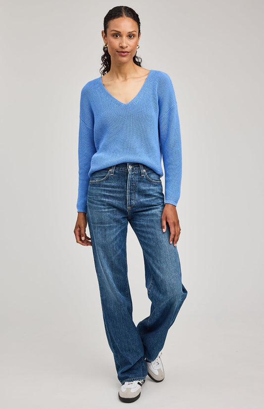 Tucker Pullover Sweater|color:Pacific