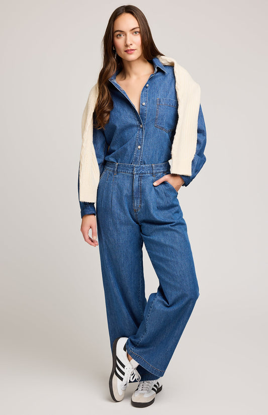 Amara Denim Pant|color:Medium Wash
