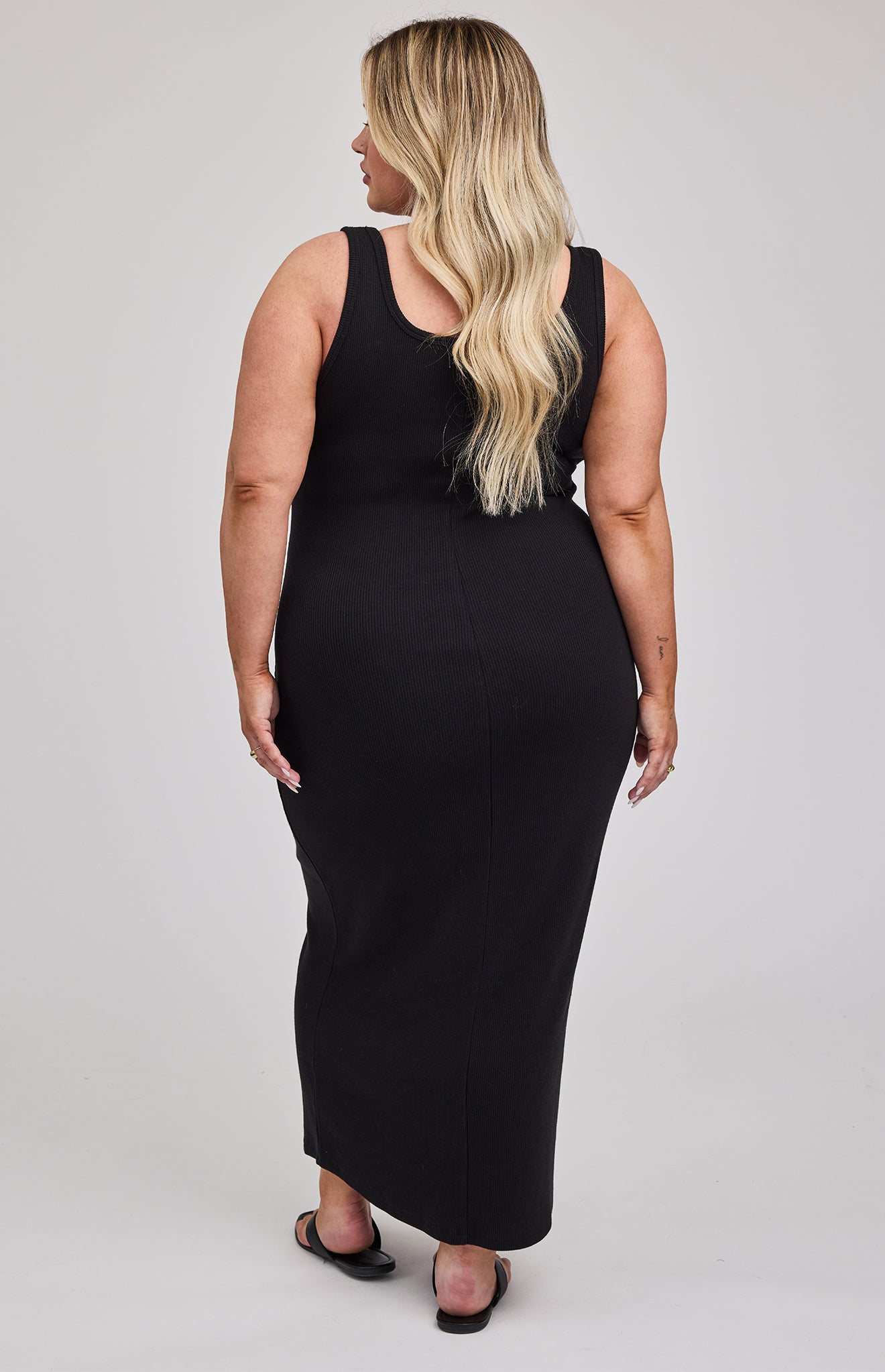 Daisy Ribbed Midi Dress