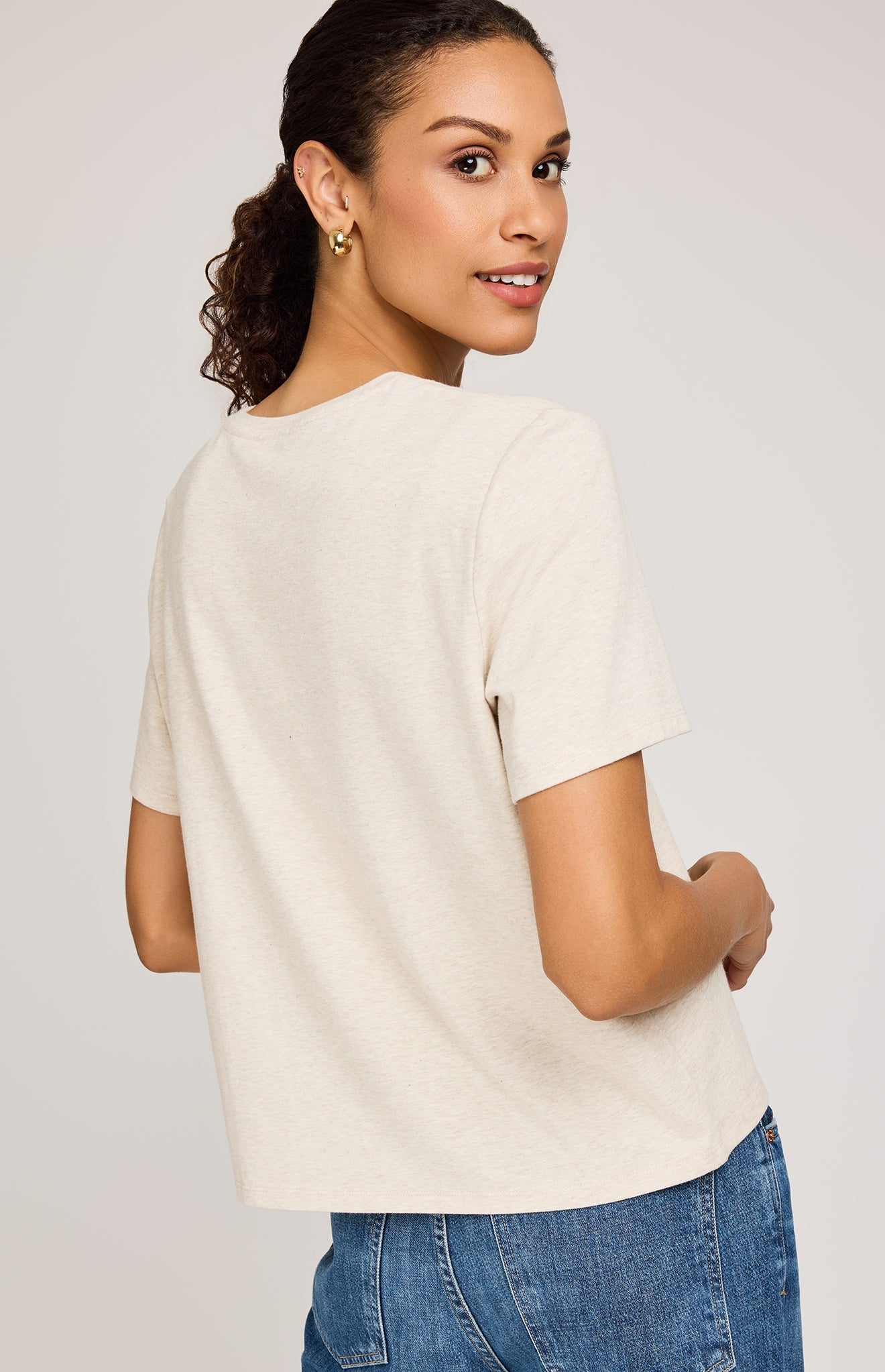 Christine T-Shirt|color:Heather Oat
