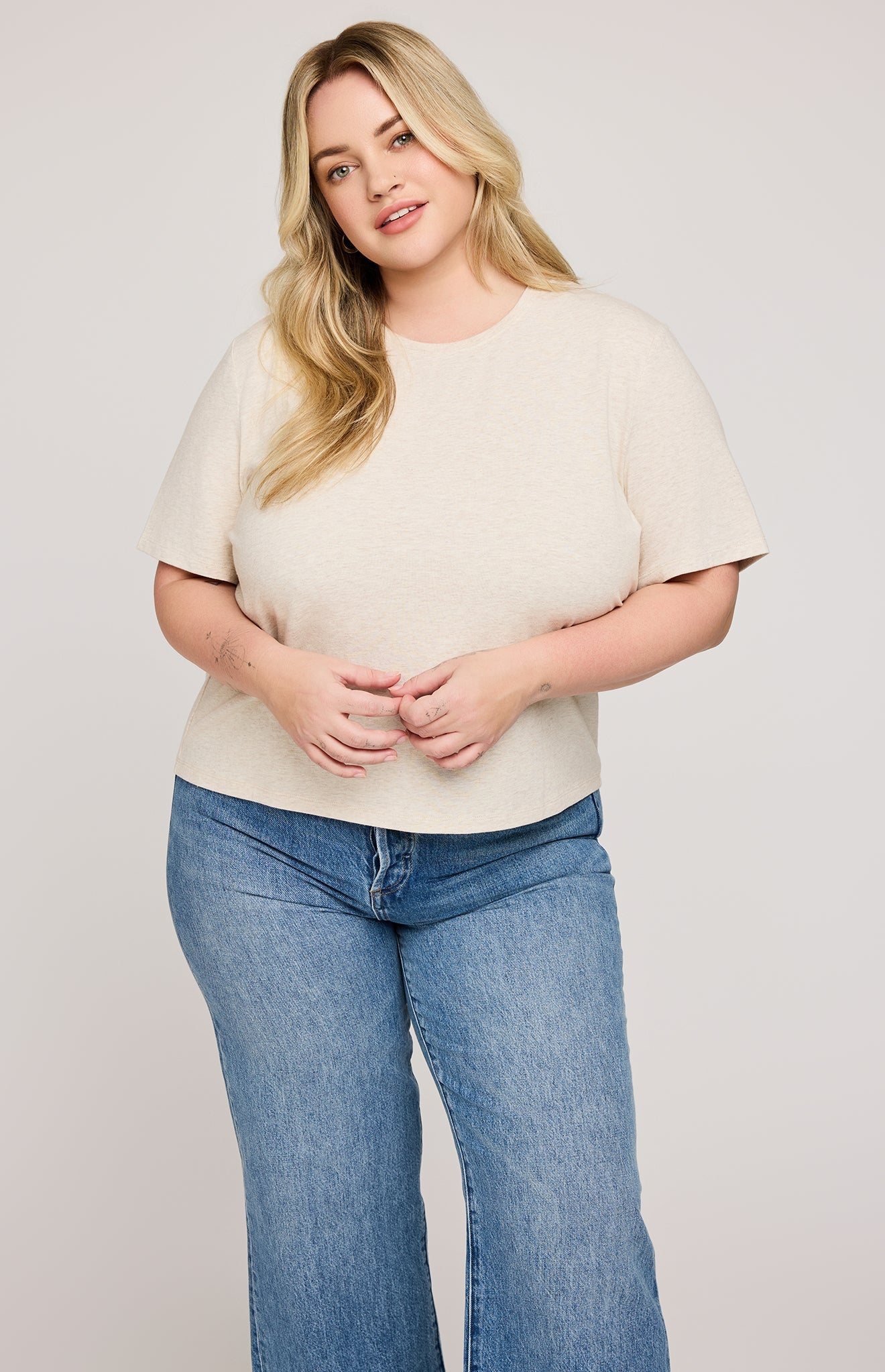 Christine T-Shirt|color:Heather Oat