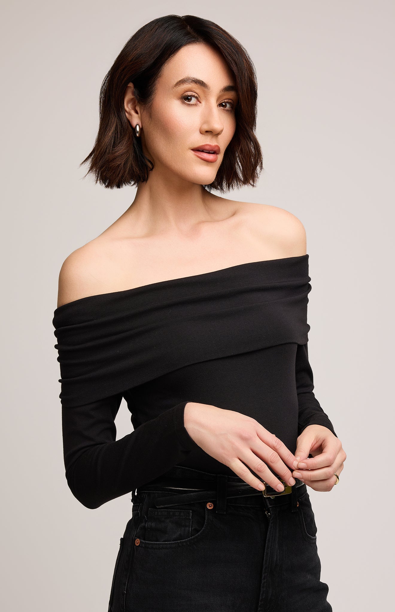 Charlize Top|color:Black