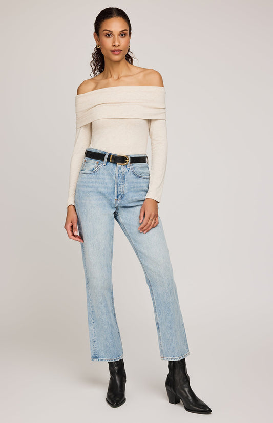 Charlize Top|color:Heather Oat