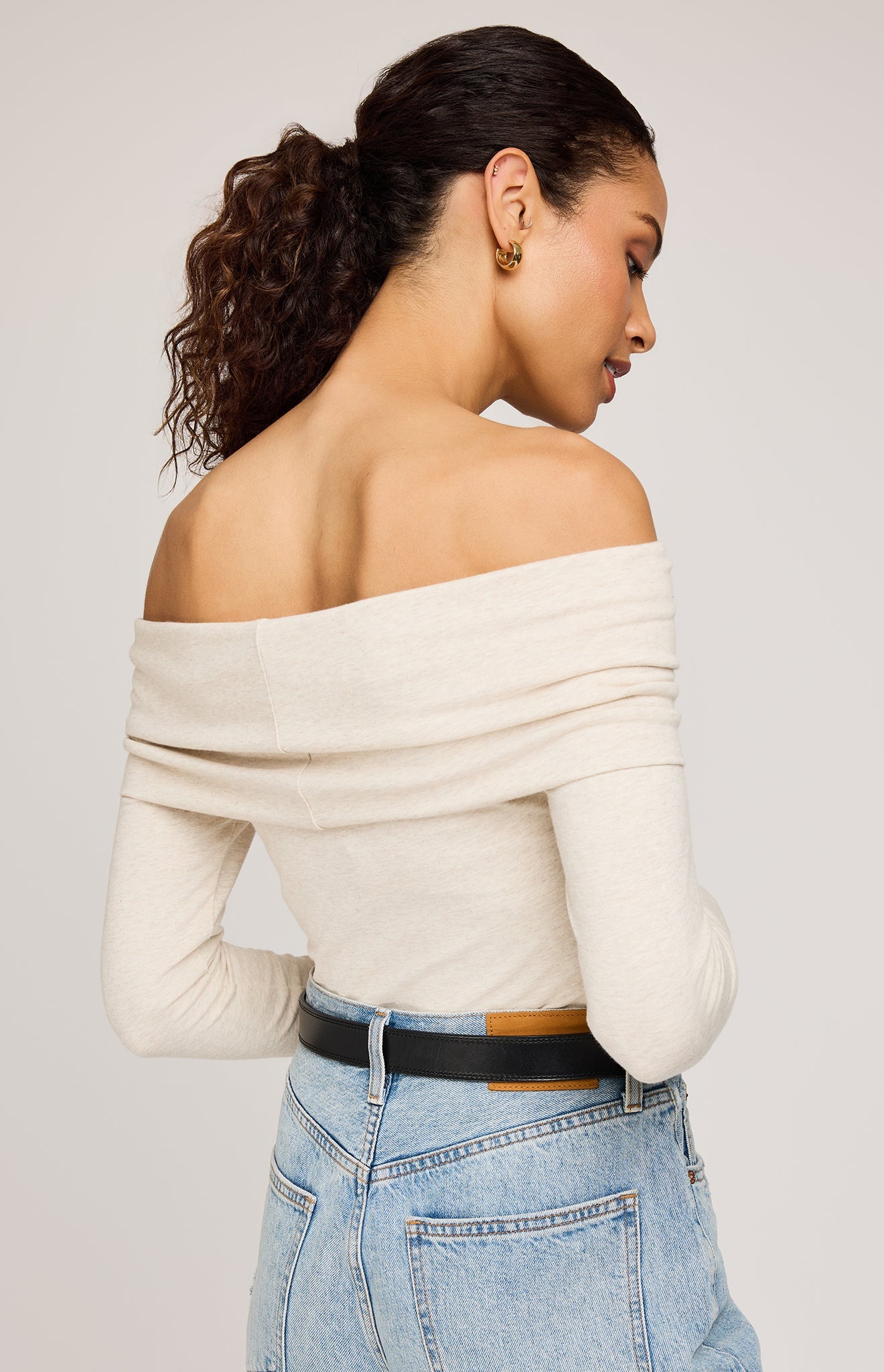Charlize Top|color:Heather Oat