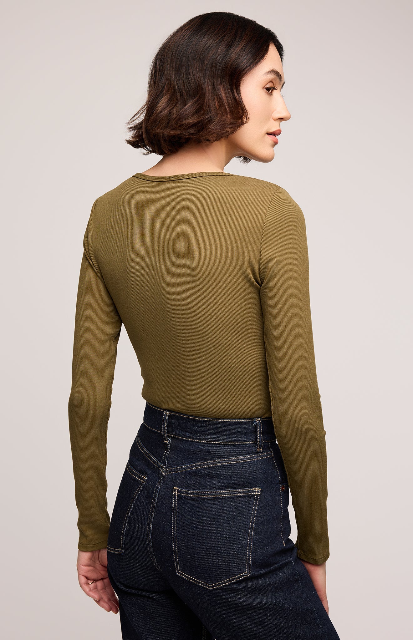 Petra Top|color:Moss
