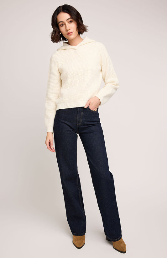 Jessica Pullover Hoodie|color:Cream