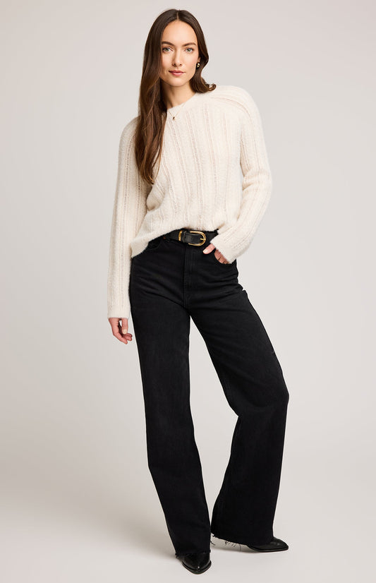 Cornelia Crewneck Sweater|color:Cream