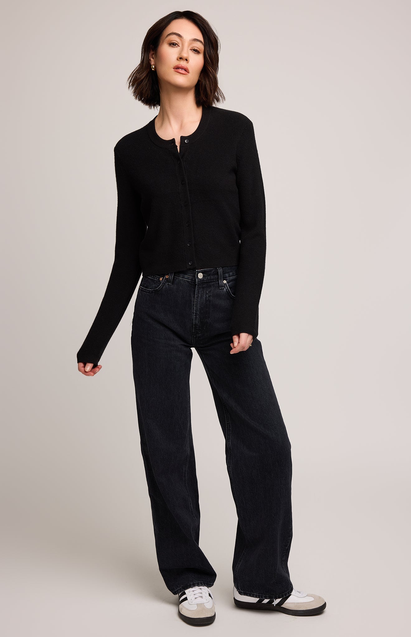 Mirabelle Knit Top|color:Black