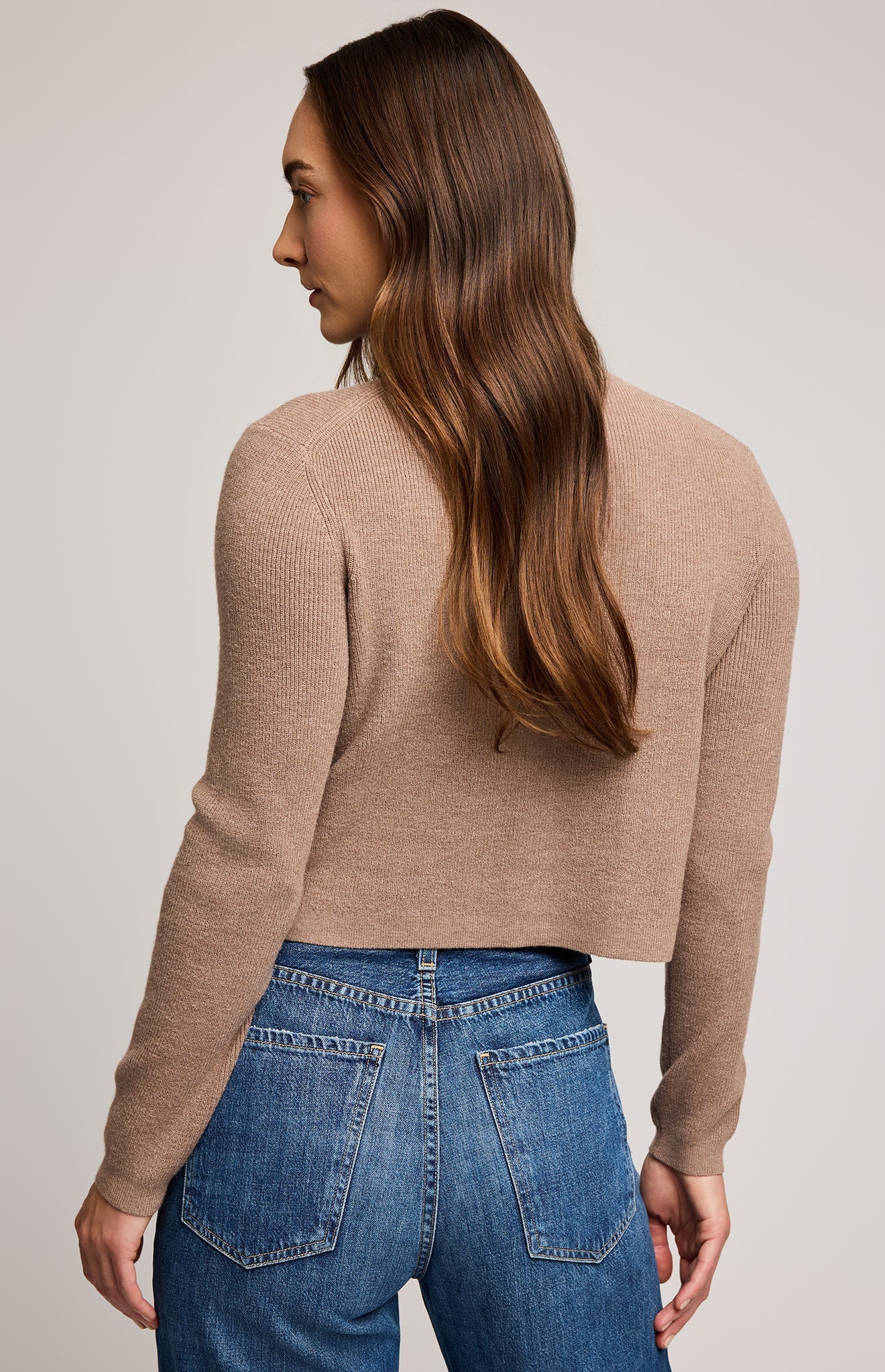 Mirabelle Knit Top|color:Heather Hazelwood