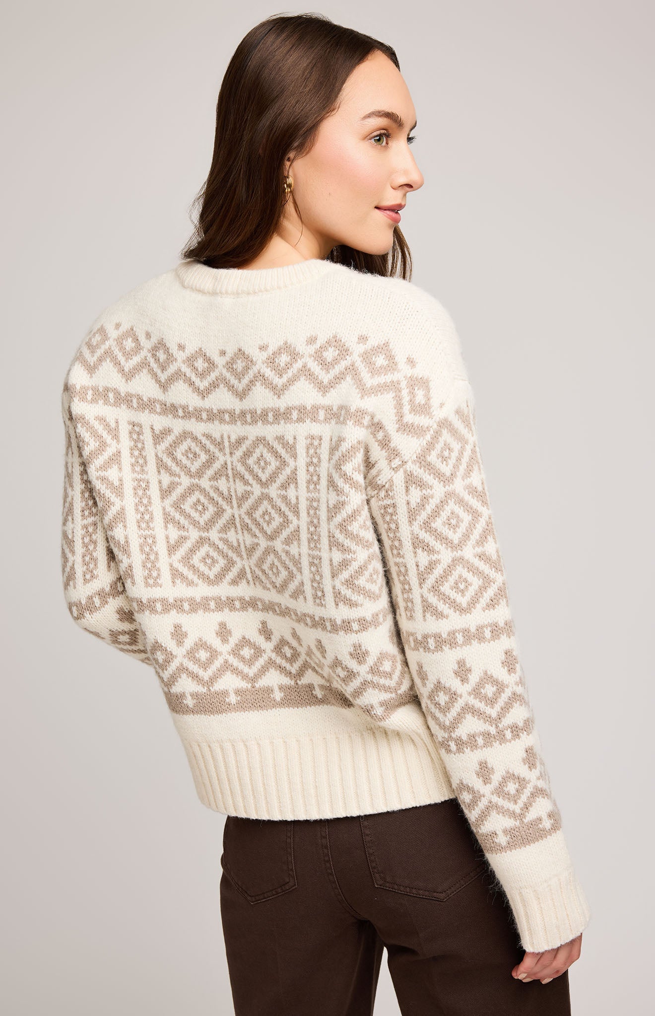 Cypress Pullover Sweater|color:Cream