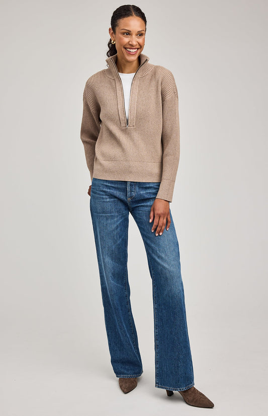 Hope Pullover|color:Heather Fawn