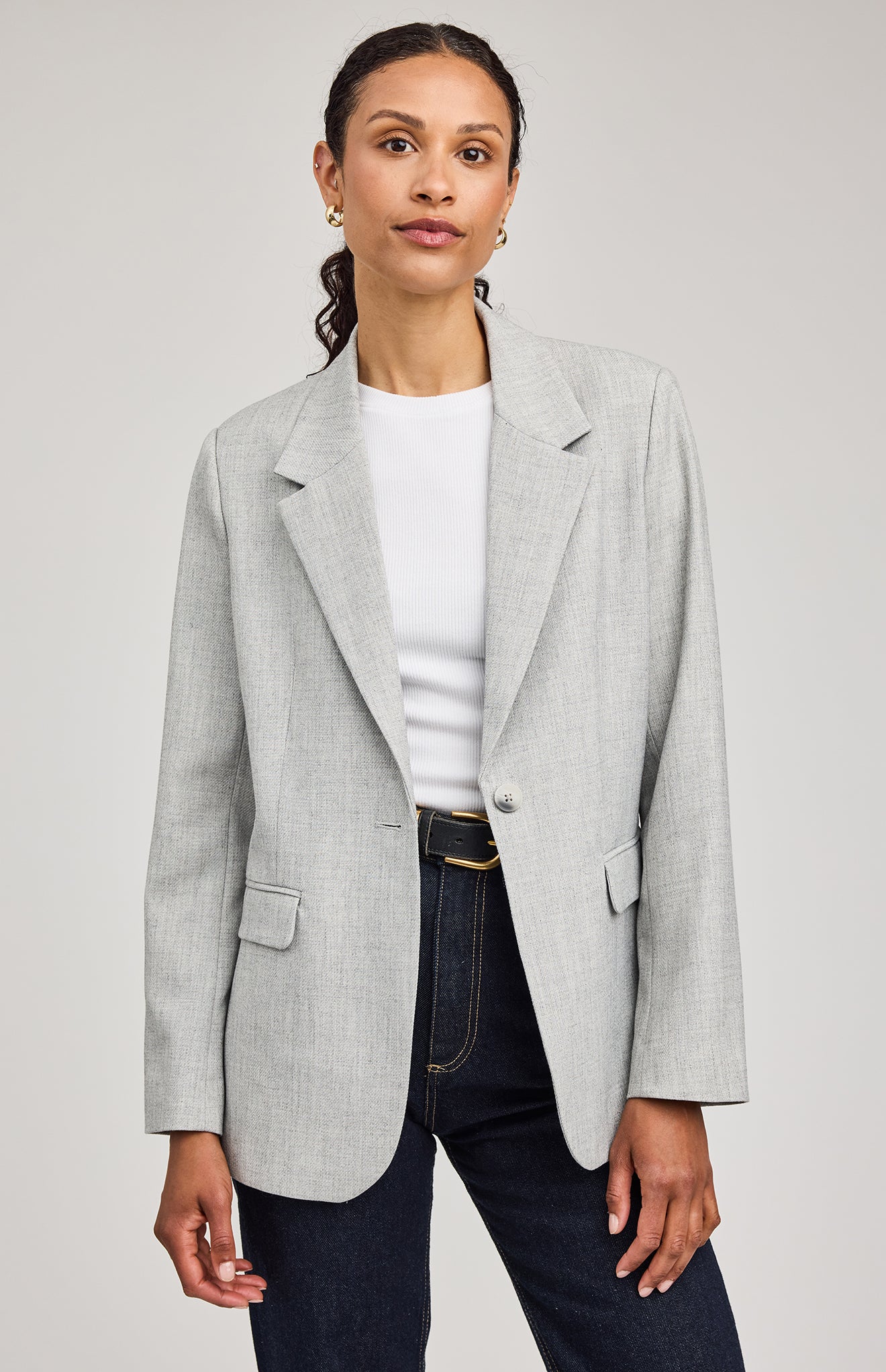 Jeanie Blazer|color:Heather Ash