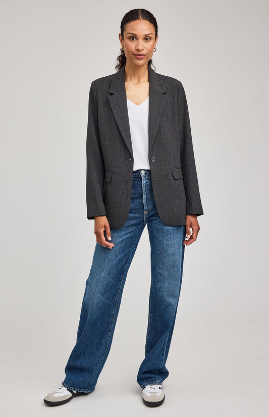 Jeanie Blazer|color:Heather Charcoal