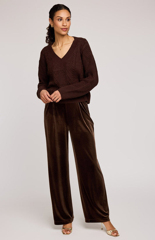 Theodora Cardigan|Color:Ganache