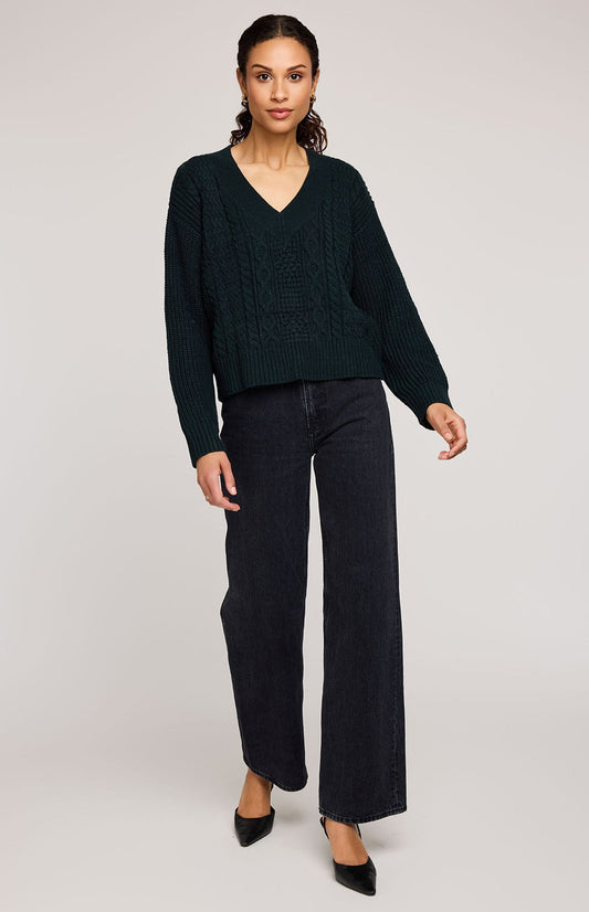 Marcie Pullover Sweater|Color:Wintergreen