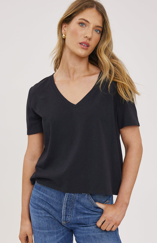 Lucy Cotton T-Shirt|color:Black