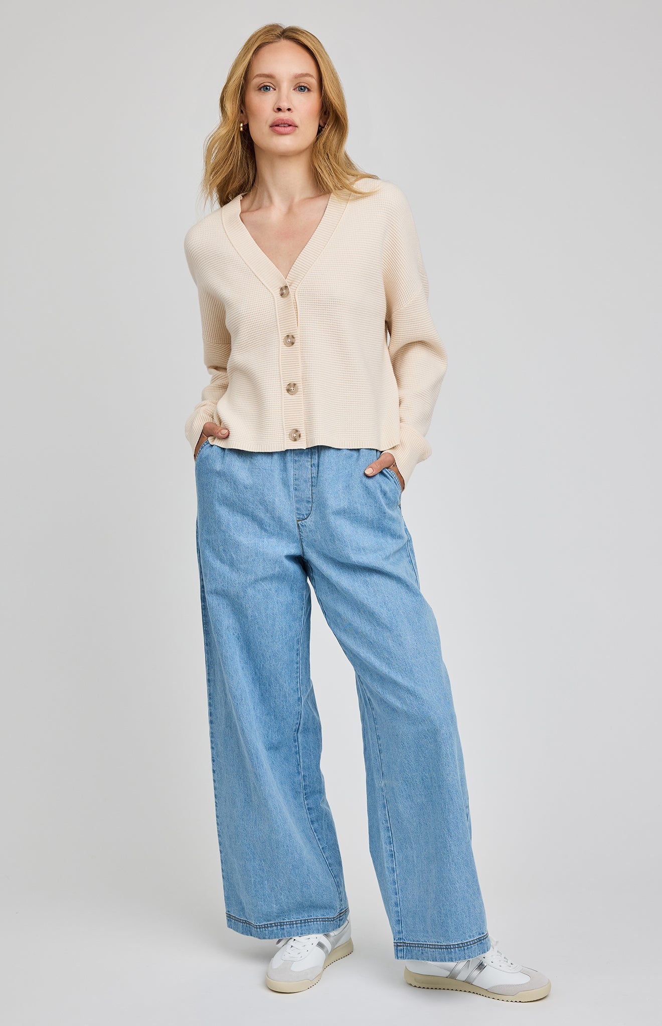 Joyce Cardigan|color:Cream