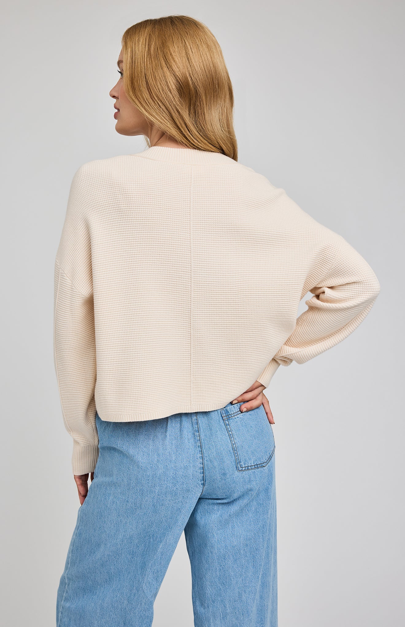 Joyce Cardigan|color:Cream