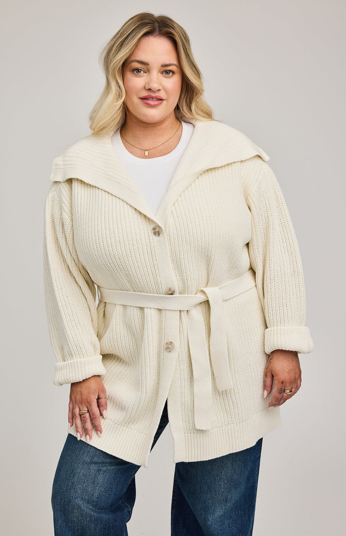 Erin Cardigan|color:Cream
