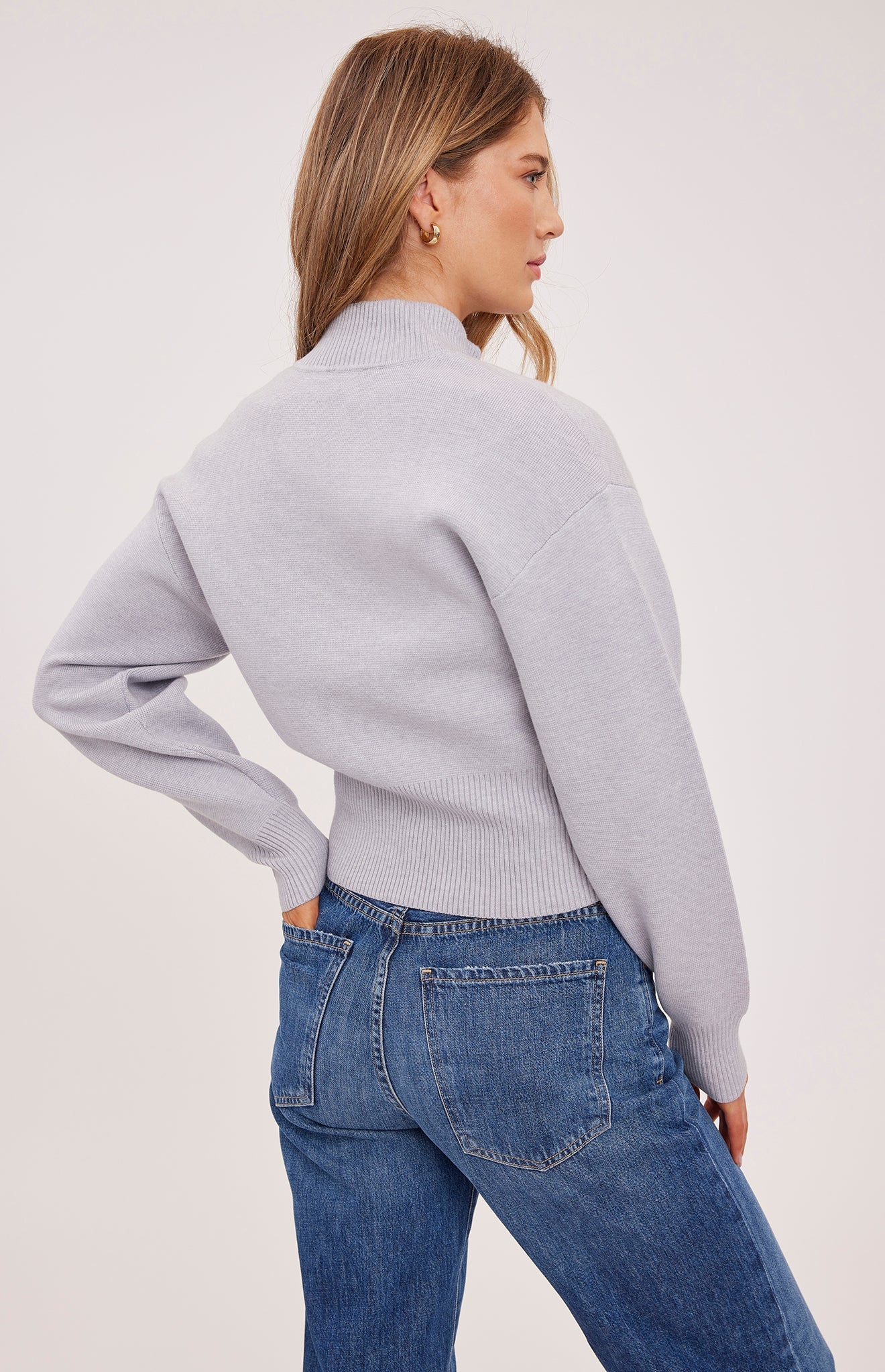 Rowan Zip Up Sweater