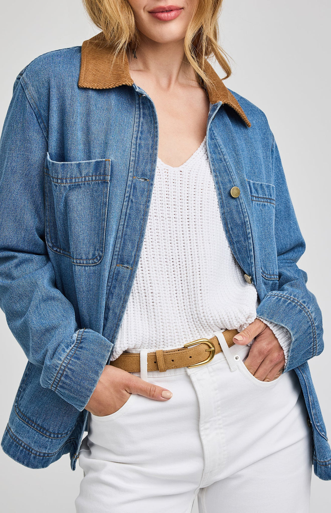 Flynn Jacket|color:Light Wash