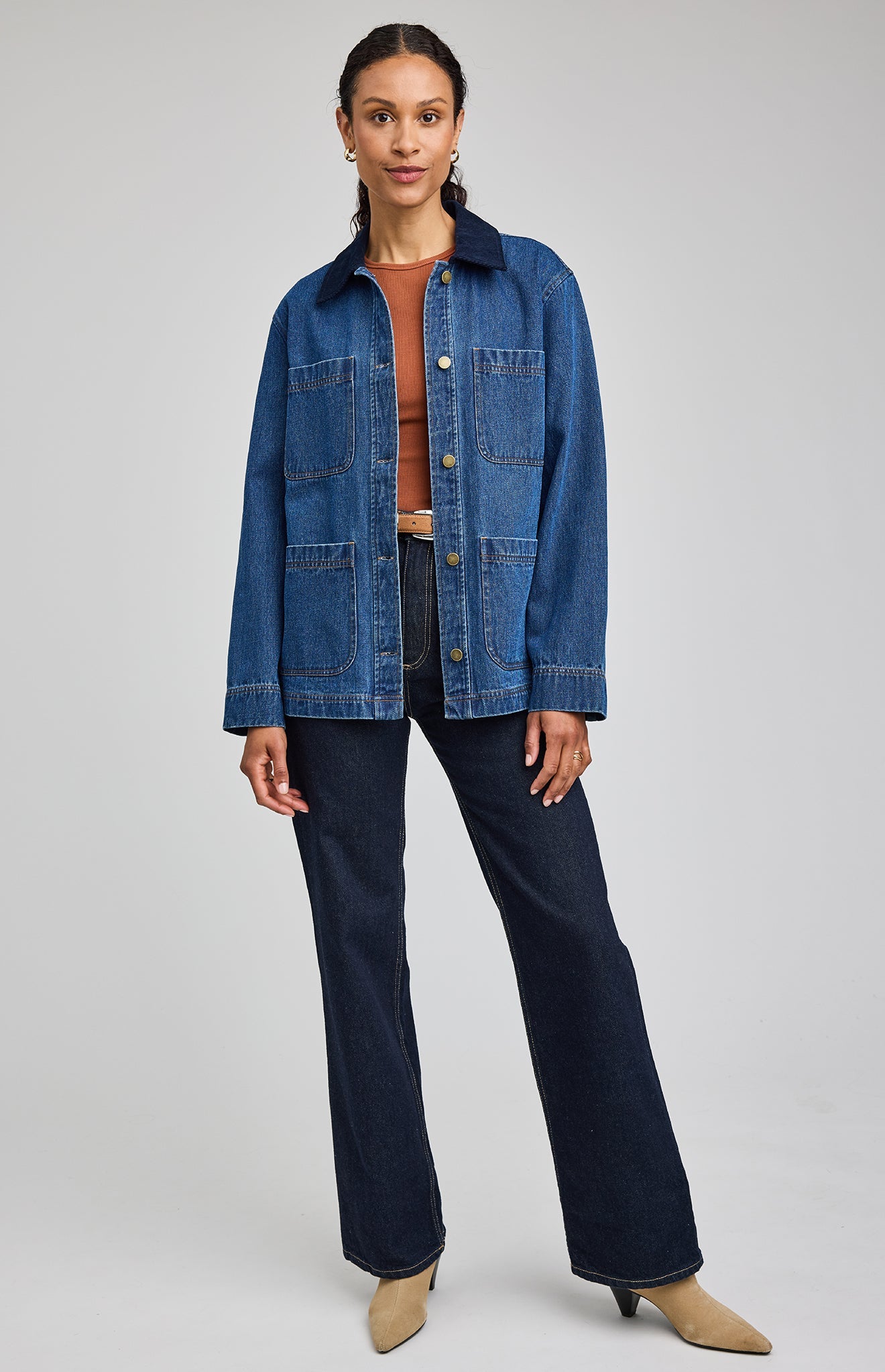 Flynn Jacket|color:Medium Wash