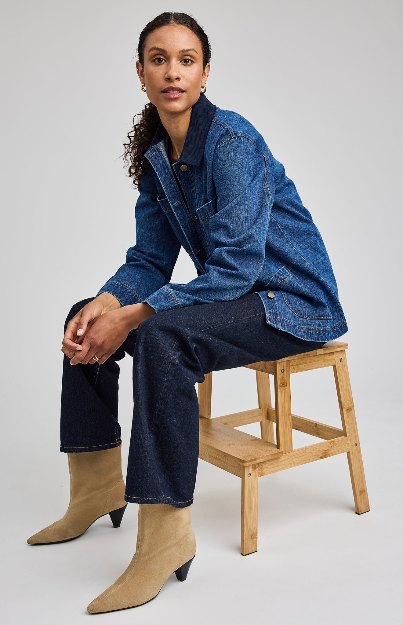 Flynn Jacket|color:Medium Wash