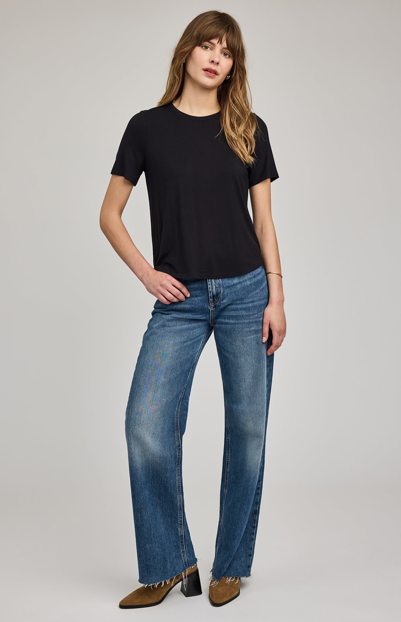 Brielle T-Shirt|color:Black