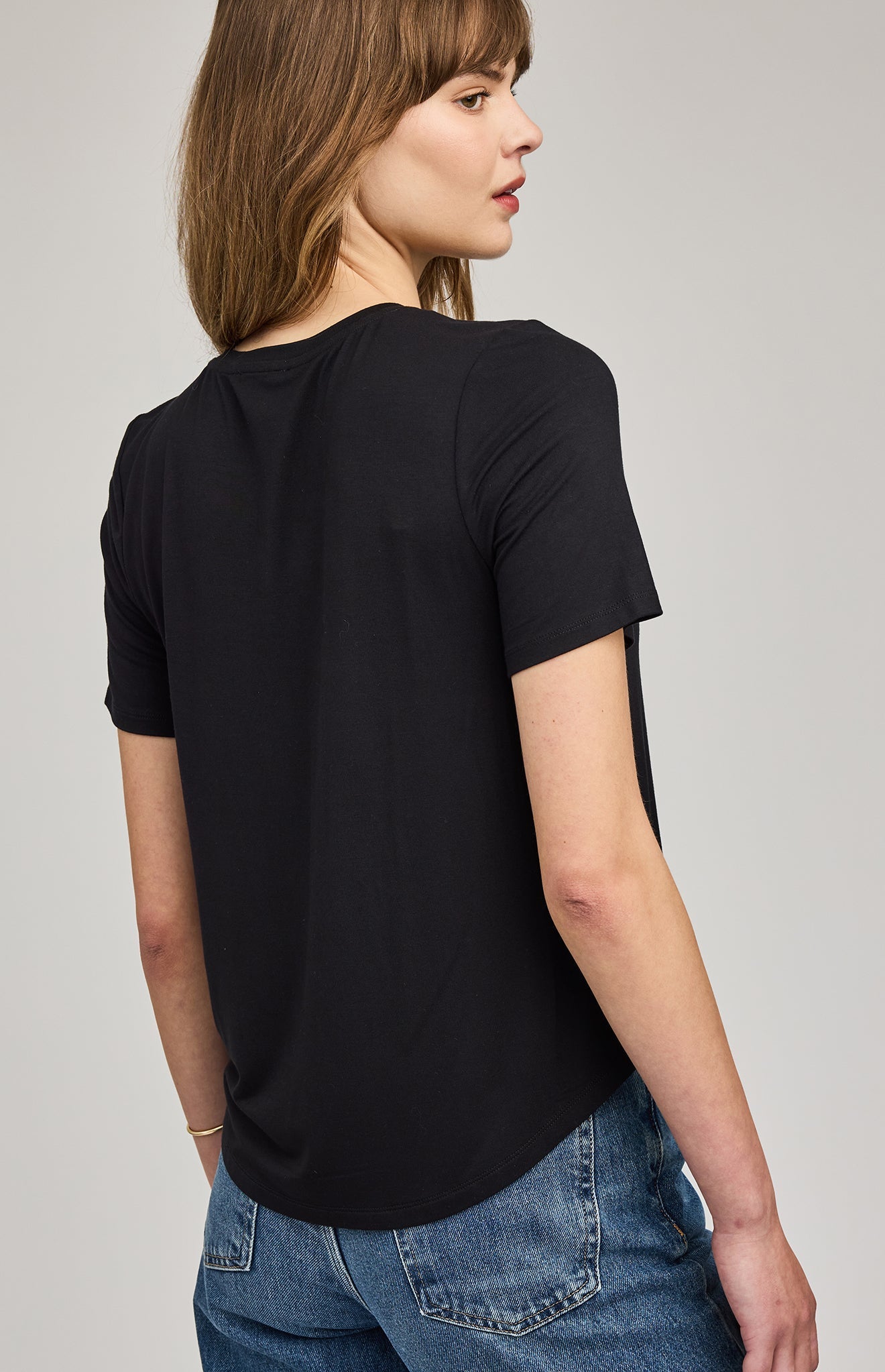 Brielle T-Shirt|color:Black