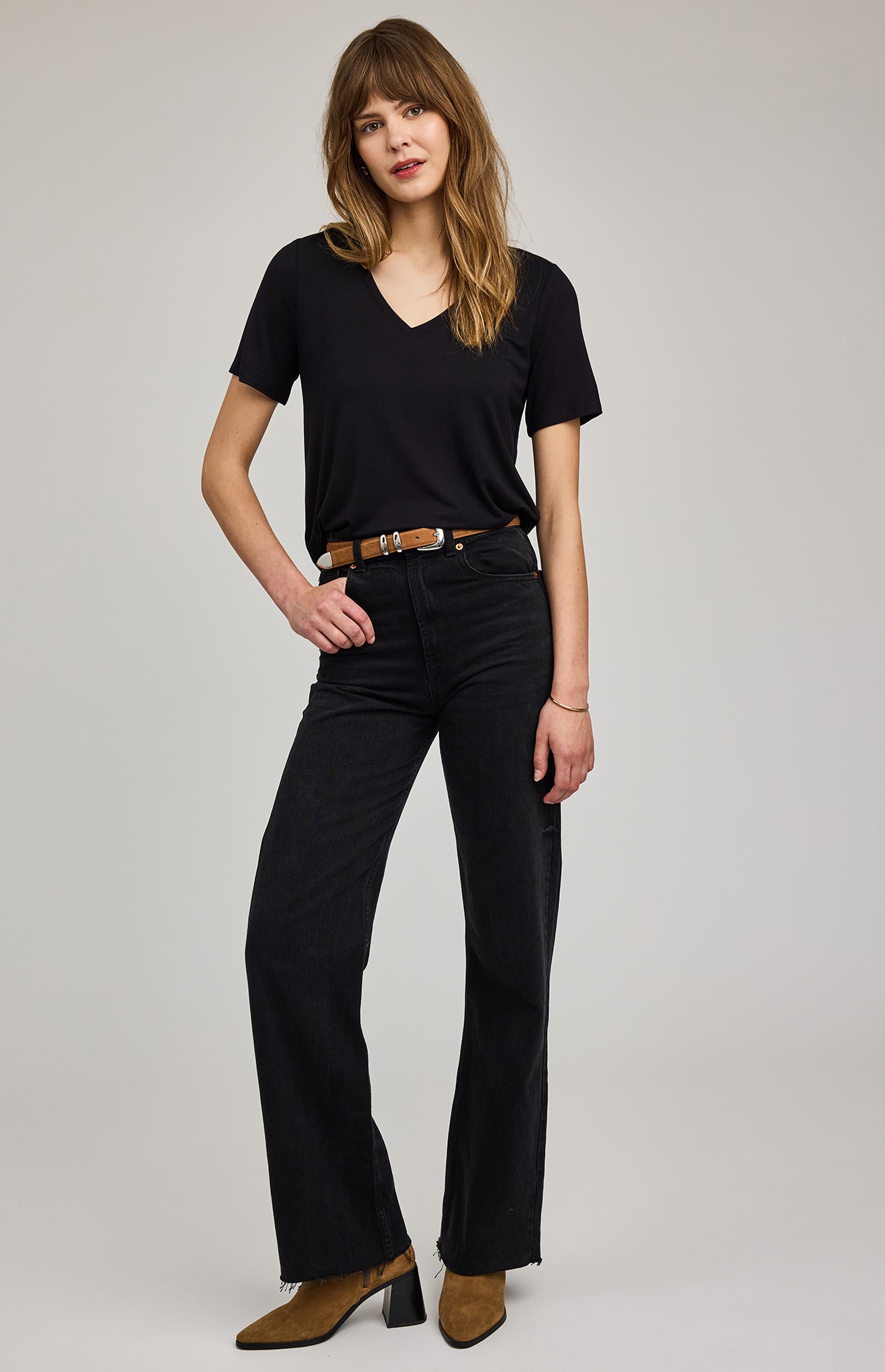 Jamie T-Shirt|color:Black