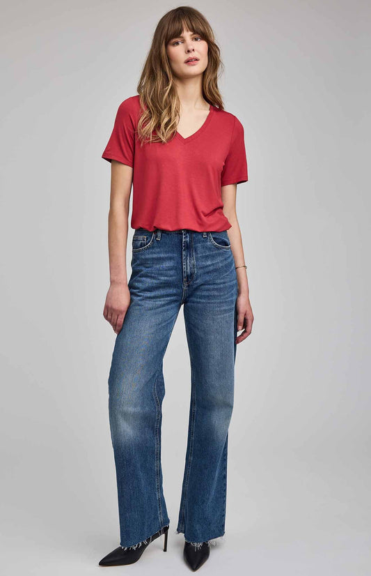 Jamie T-Shirt|color:Garnet