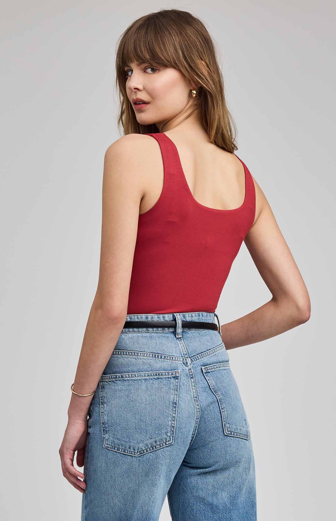 Blanche Tank|color:Garnet