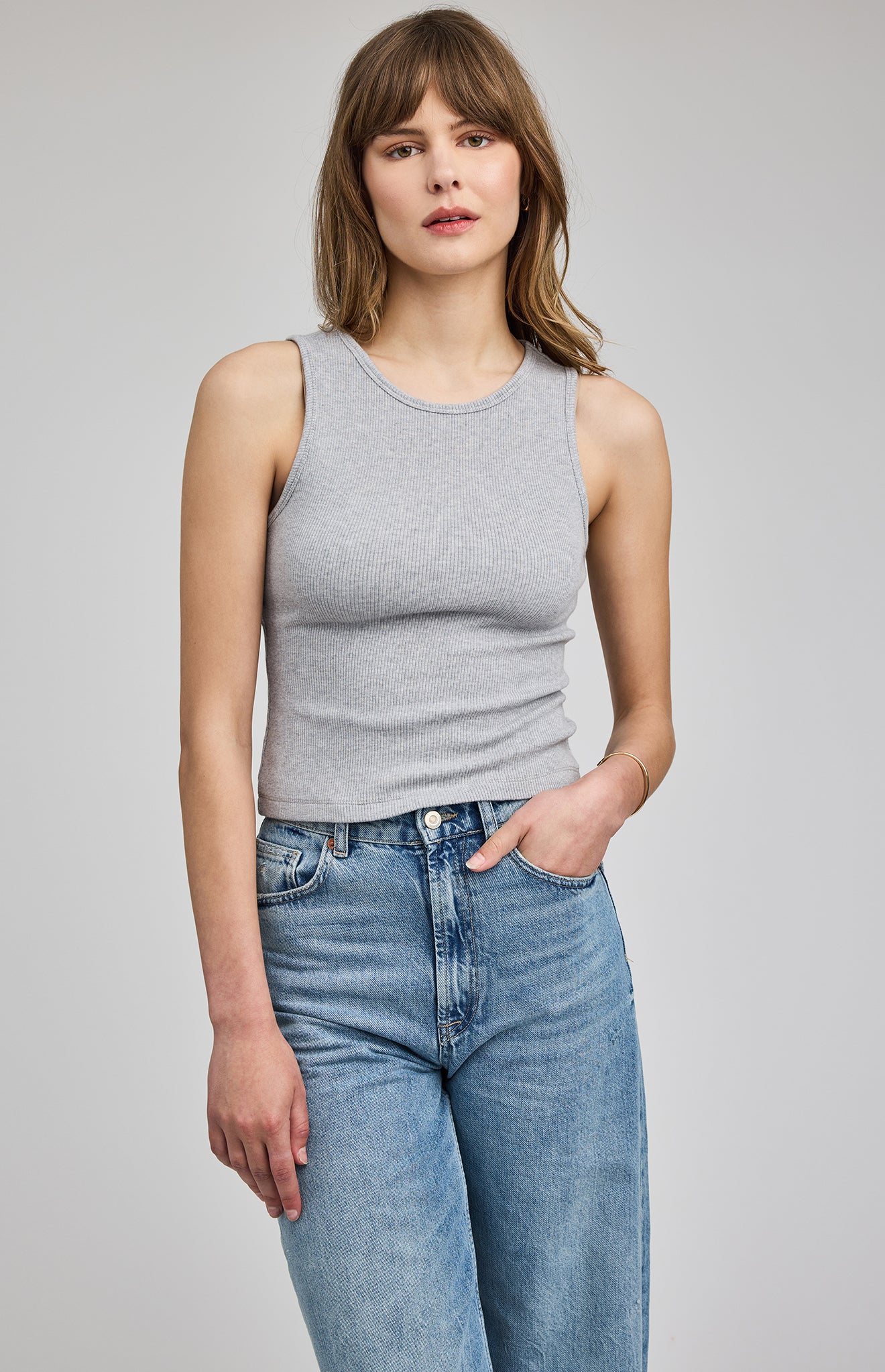Daria Tank|Heather Grey