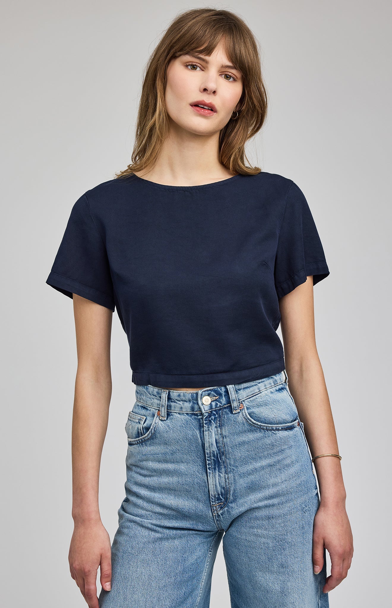 Alessandra Top|Washed Navy