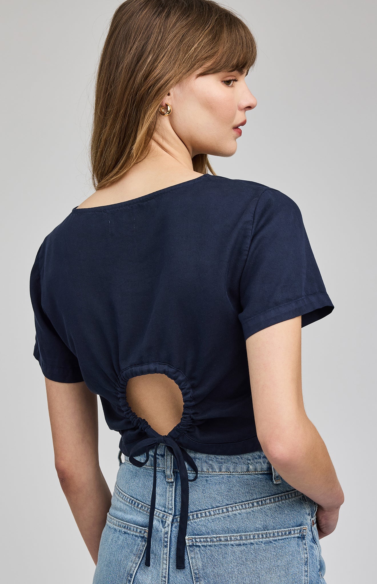 Alessandra Top|Washed Navy