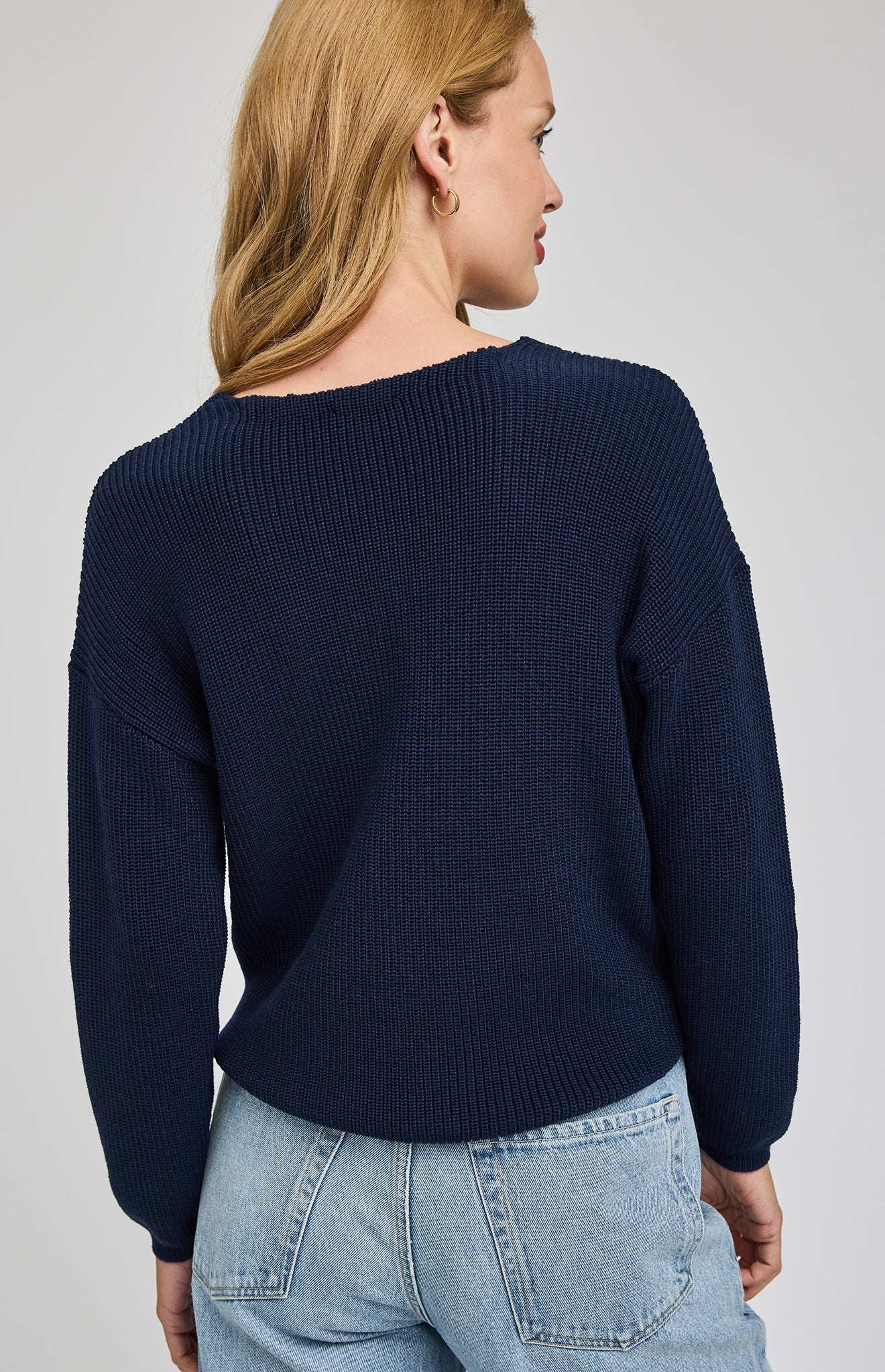 Tucker Pullover Sweater|color:Navy