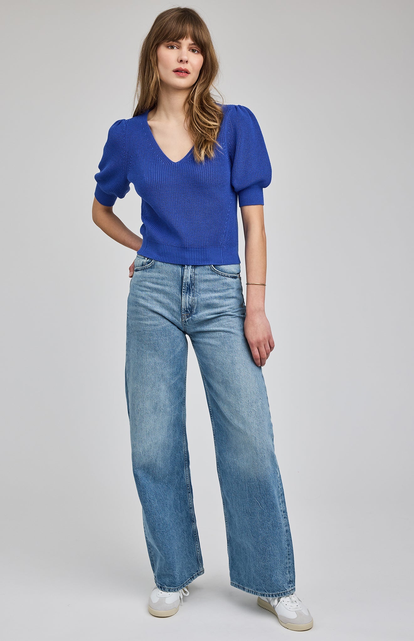 Phoebe Sweater|Royal