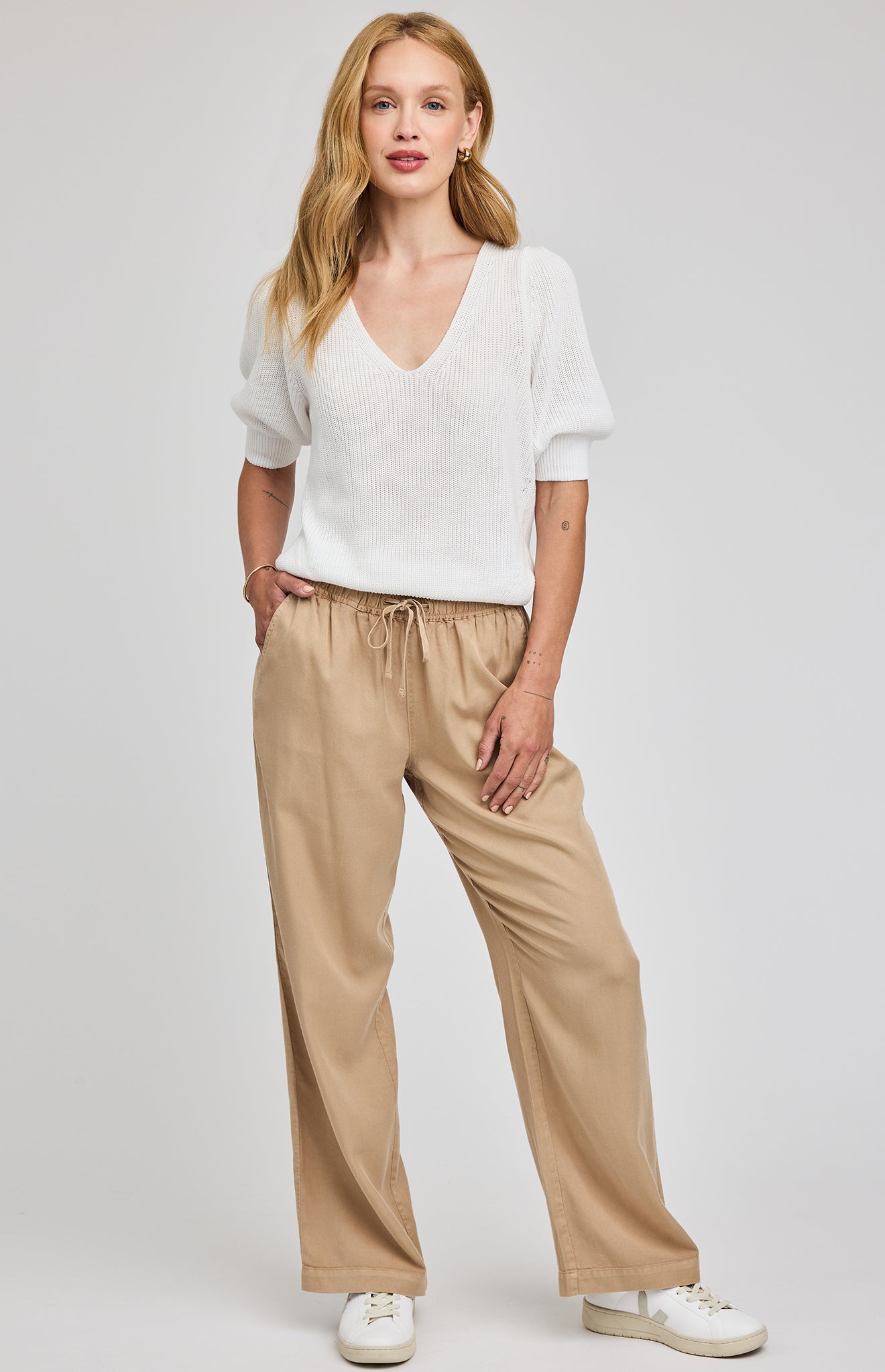 Phoebe Sweater|White