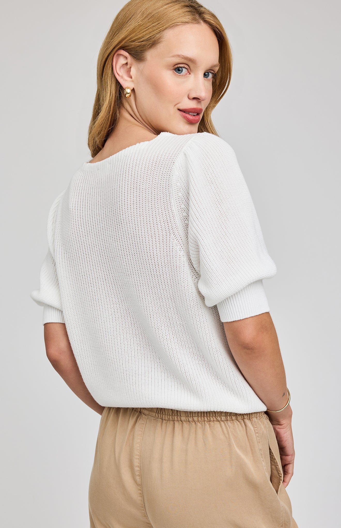 Phoebe Sweater|White
