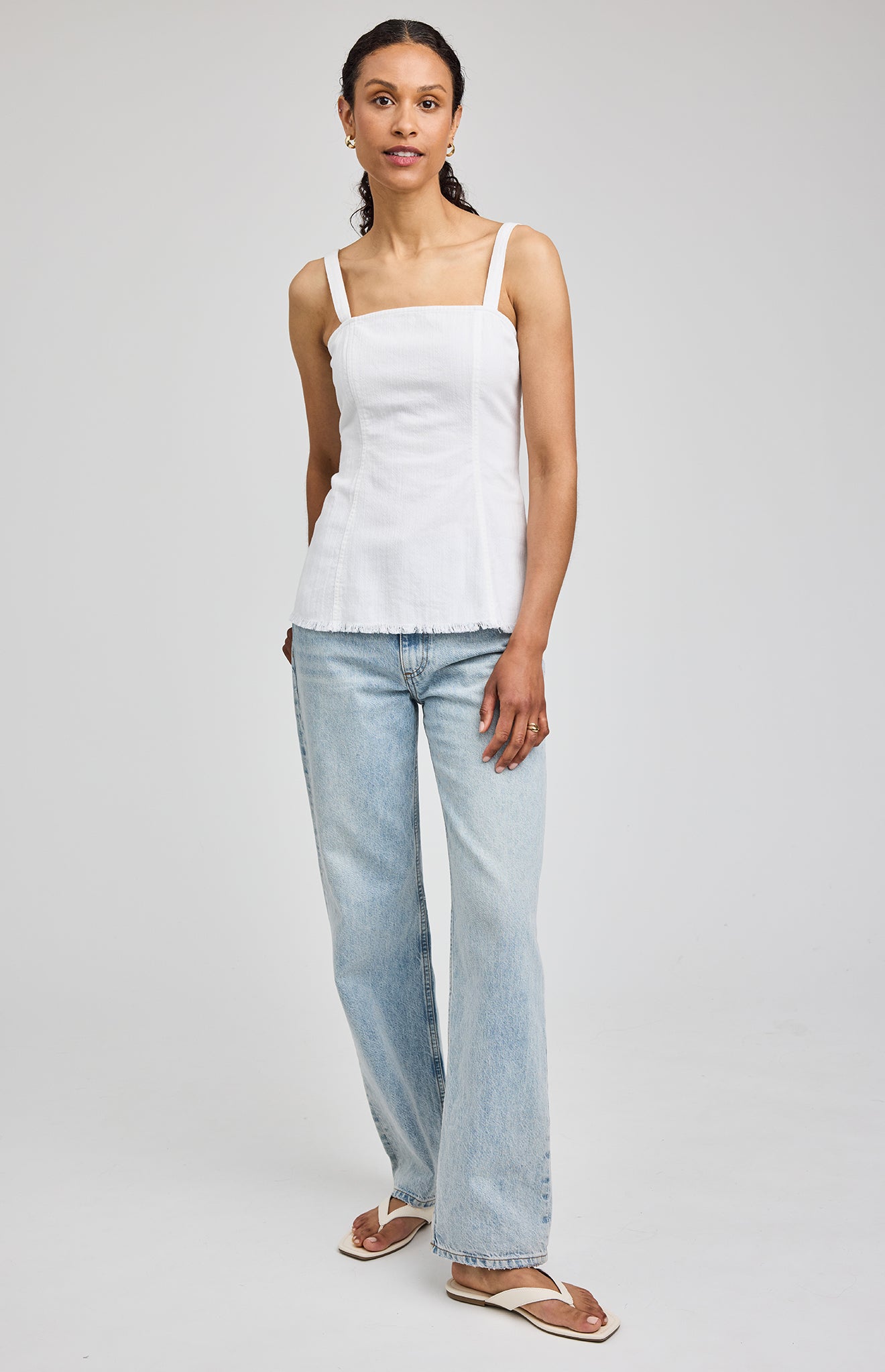 Inez Tank Top|color:White