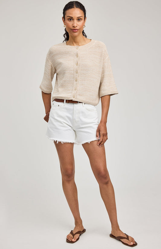 Genevieve Cardigan|color:Linen
