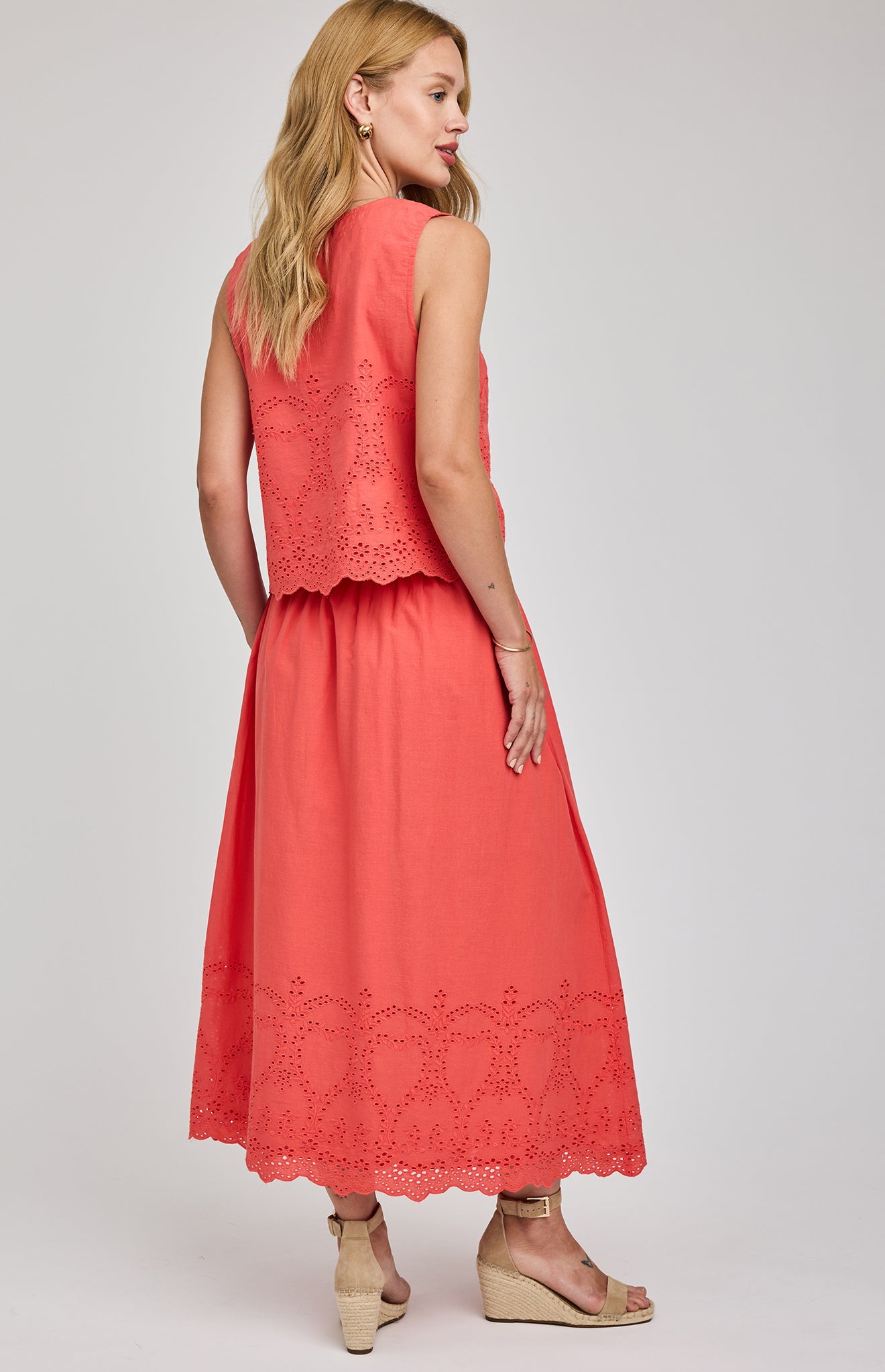 Elodie Skirt|color:Grenadine