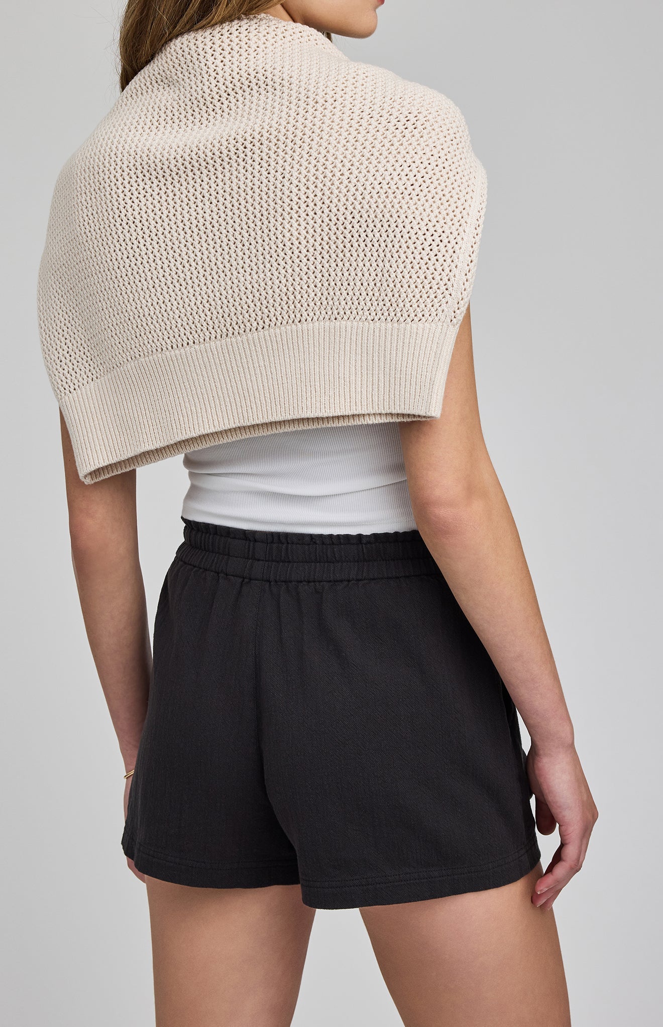 Cleo Shorts|color:Washed Black
