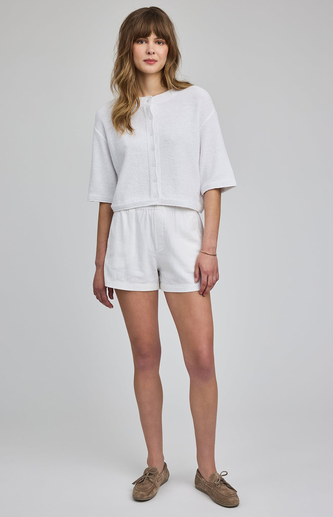 Cleo Shorts|color:White