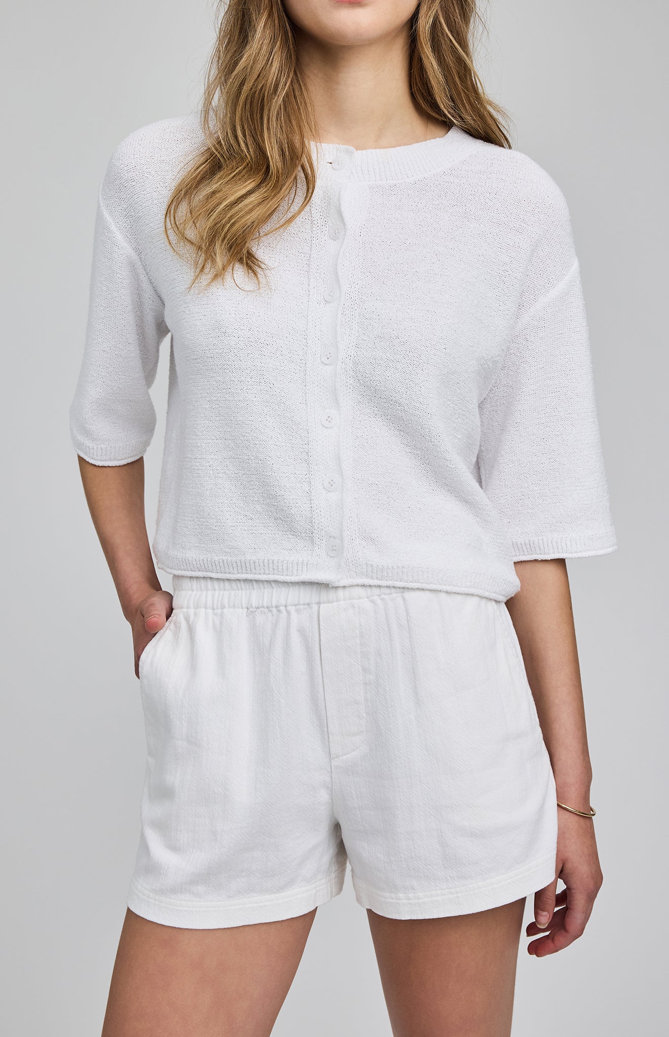 Cleo Shorts|color:White