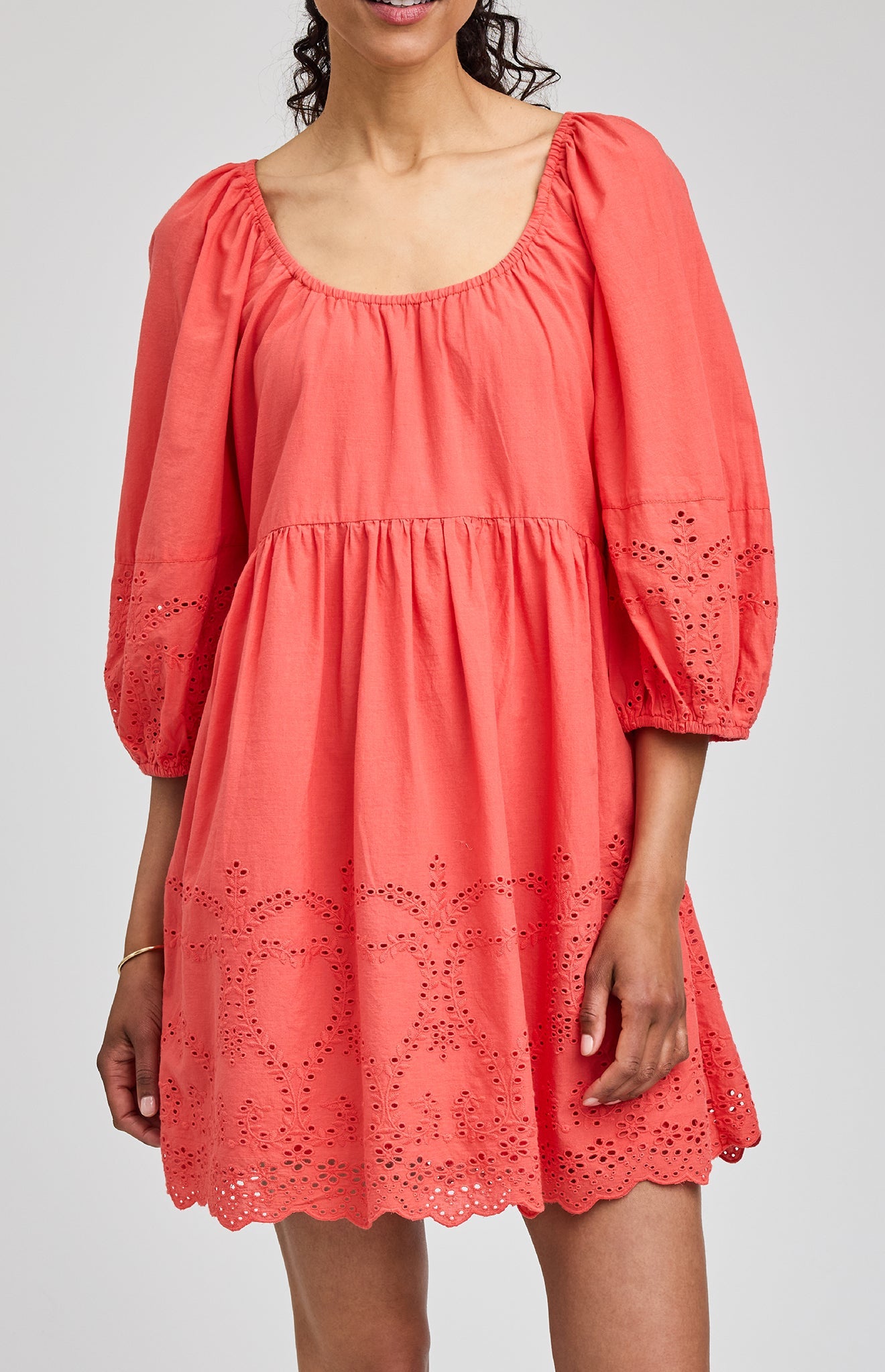 Coralina Mini Dress|color:Grenadine