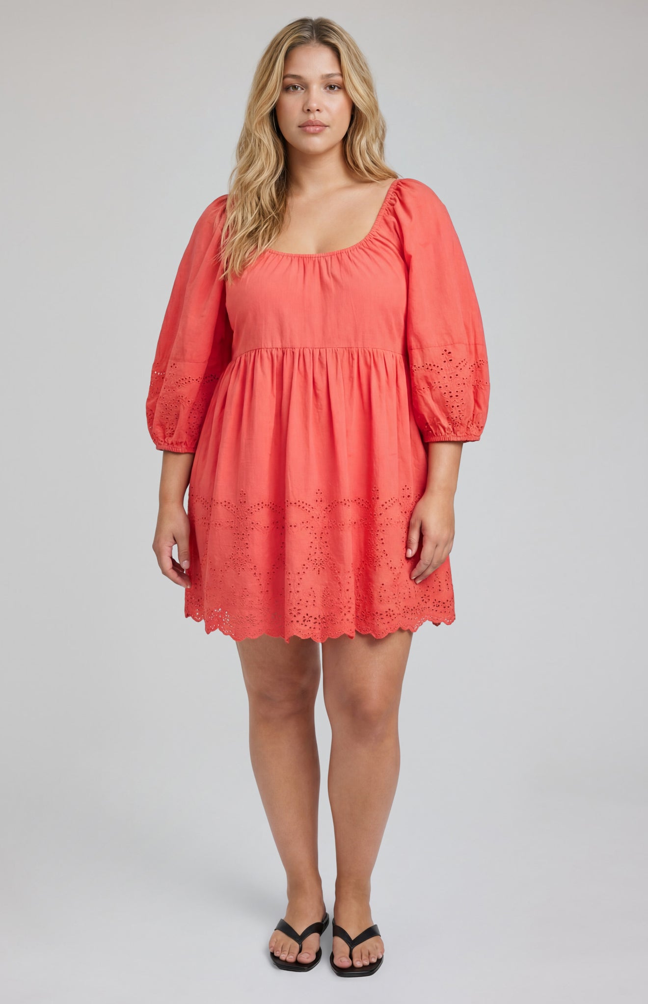 Coralina Mini Dress|color:Grenadine