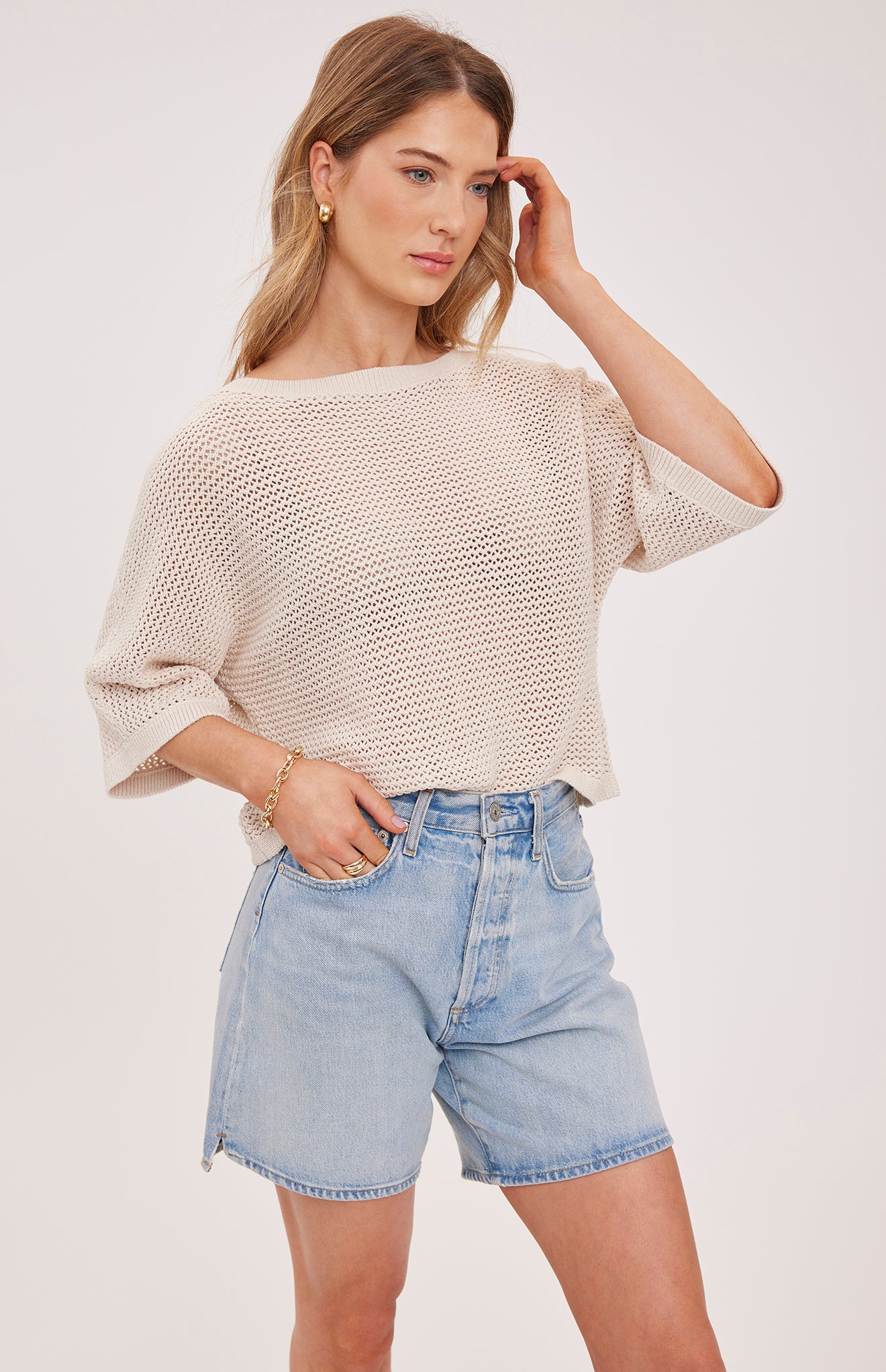 Samson Open Knit Pullover