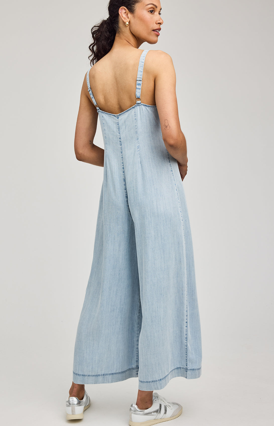 Cambry Jumpsuit|color:Light Blue