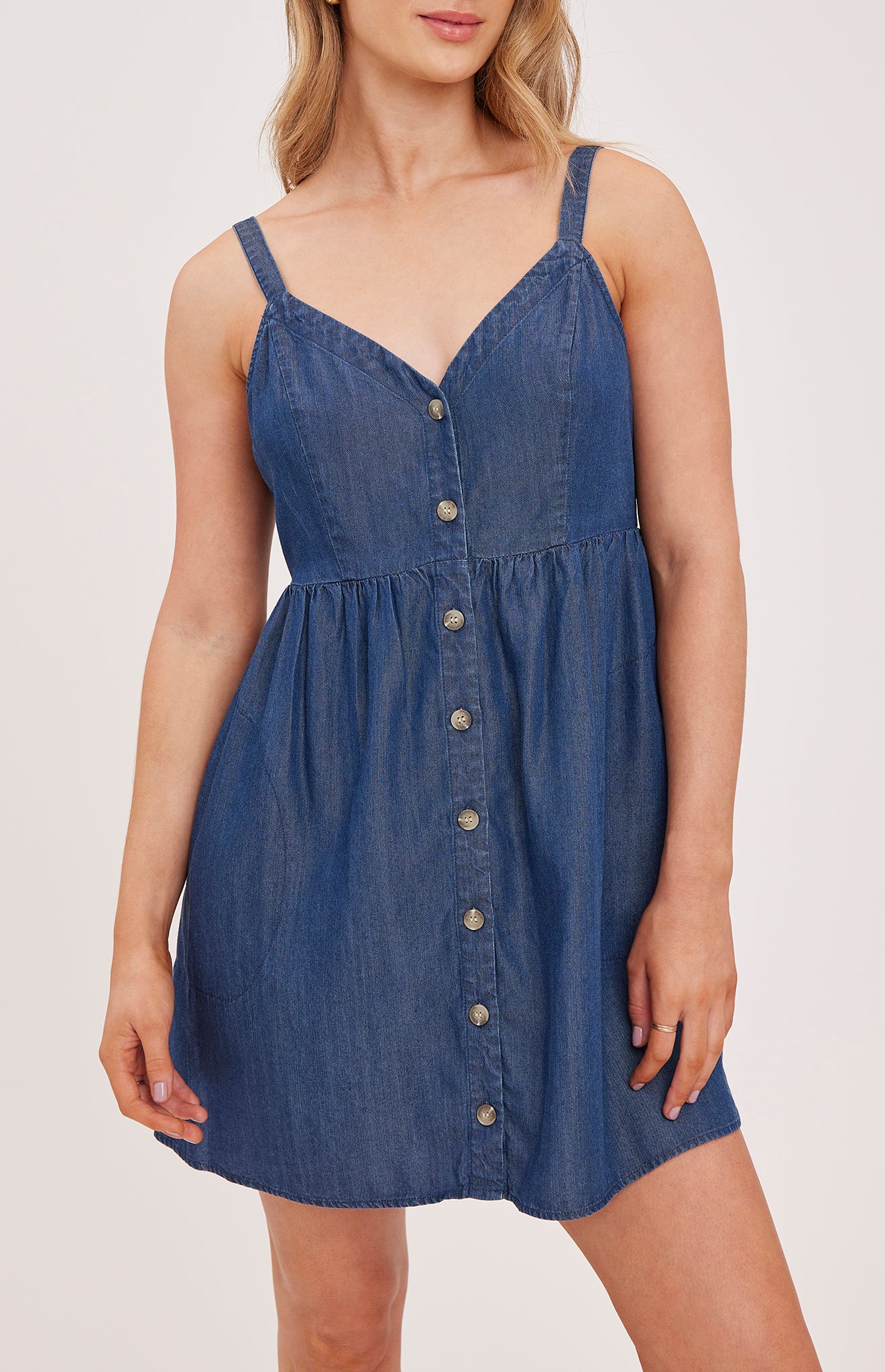 Luciana Dress|color:Dark Blue